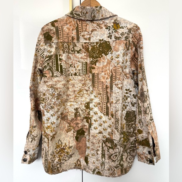 Anthropologie Pilcro The Fielder Denim Shirt Jacket - Picture 3 of 6